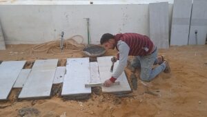 تركيب الرخام في أكتوبر